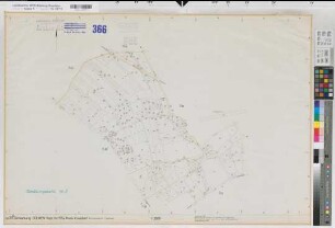 Dülmen, Kspl.(Dülmen), Vereinfachte Flurbereinigung Dernekamp, Schätzungskarte 2 Flur 20,2