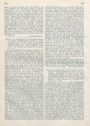 311-312 [Rezension] Ben-Sîrâ, The original Hebrew of a portion of Ecclesiasticus (XXXIX.15 to XLIX.11) together with the early versions and an English translation followed by the quotations from Ben Sira in rabbinical literature ; with two facsimiles