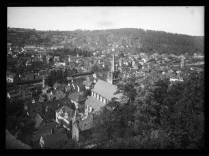 Blick über Stiftskirche Richtung Hämmelsgasse
