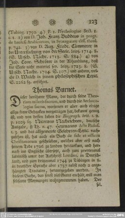 Thomas Burnet