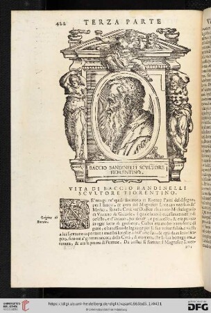 Vita di Baccio Bandinelli Scultore fiorentino