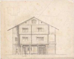 Hildebrand, Adolf von; Tegernsee; Landhaus Konrad Fiedler - Ansicht