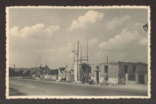 Klüter Straße, Entstehung der Siedlung "Merk". Detmold
