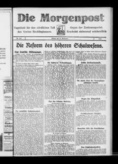 Die Morgenpost. 1924-