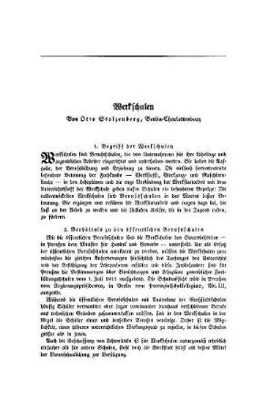 Werkschulen