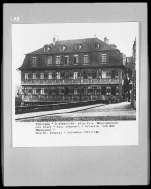 Universität, Alte Aula