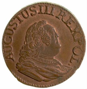Münze, Groschen, 1755