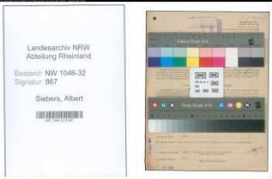 Entnazifizierung Albert Siebers , geb. 07.07.1912 (Ingenieur)