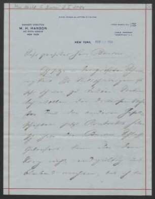 Brief an Ferruccio Busoni : 10.02.1914