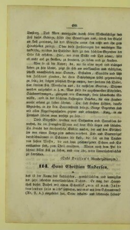 114. Hans Christian Andersen