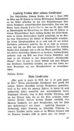 Mein Großvater