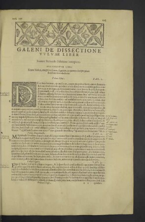 Galeni de dissectione