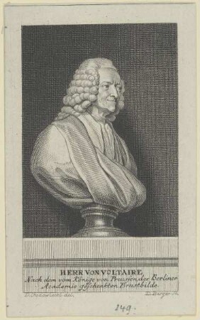 Bildnis von Voltaire