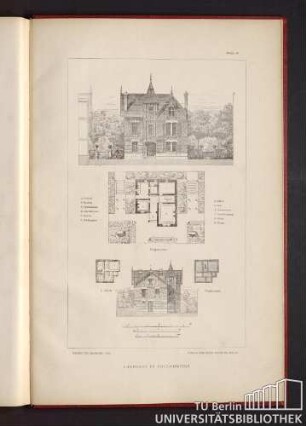 Tafel 47. Landhaus in Coulomniers