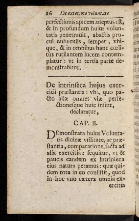 16-26, Demonstrata huius Voluntatis divinae ...