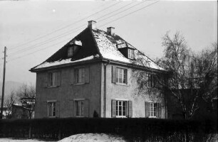 Freiburg: Haus Liebigstraße 7, Straßenseite