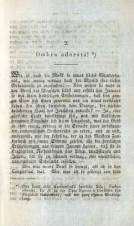 2. Ombra adorata!