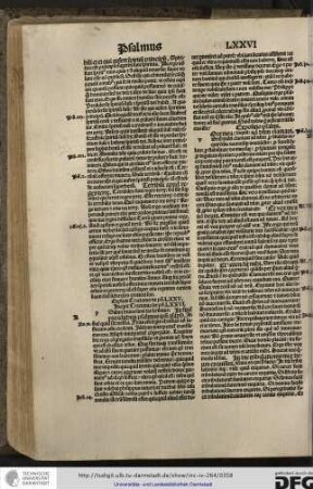 Incipit tractatus de psalmo LXXVI.