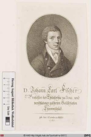 Bildnis Johann Carl Fischer