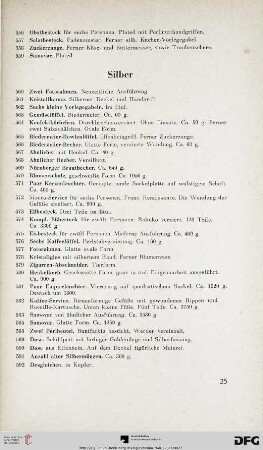Silber (Nr. 560-592)