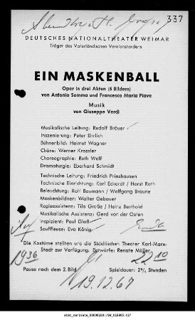 Ein Maskenball