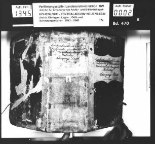 Gült- und Schatzungsbuch über Löschenhirschbach, Emmertshof, Döttenweiler, Großhirschbach, Kleinhirschbach und Haberhof.