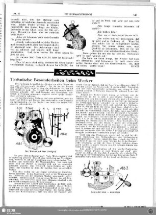 Technische Besonderheiten beim Wecker