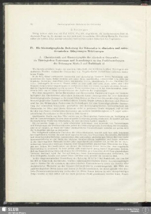 IV. Die biostratigraphische Bedeutung der Ostracoden in silurischen und unterdevonischen Ablagerungen Mitteleuropas