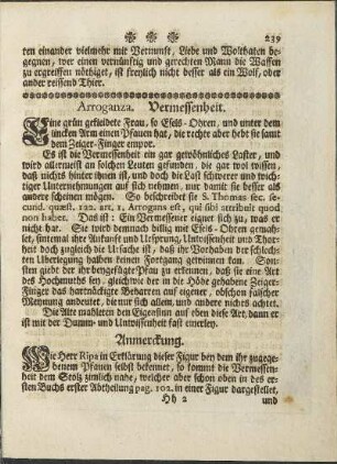 Vermessenheit.
