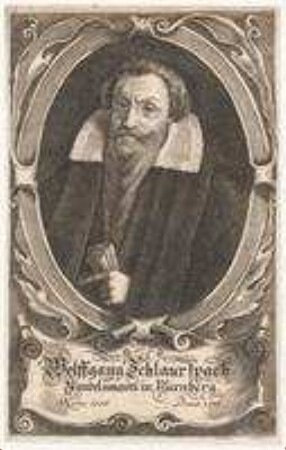 Wolfgang Schlaursbach, Handelsmann in Nürnberg; geb. 1556; gest. 1638