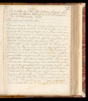 Copie de la lettre du S. A. le Prince Ernest Landgrave de Hessen Rheinfels au R. P. Jobert du 16. Novembr. 1685.