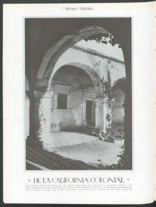 De la California colonial [fotografía]