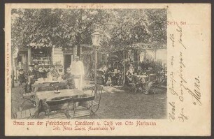 Ansichtskarte Konditorei und Café, Hasenheide 49