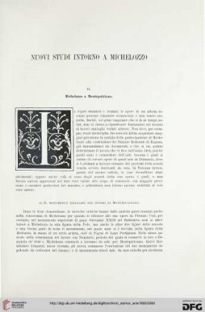 6: Nuovi studi intorno a Michelozzo, [2]