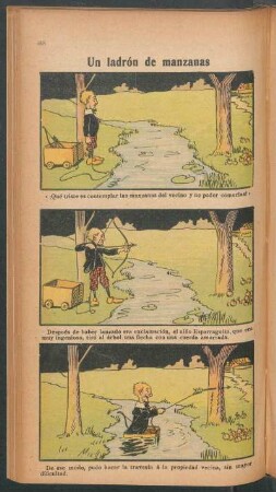 Un ladrón de manzanas - [Cómic]