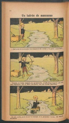 Un ladrón de manzanas - [Cómic]
