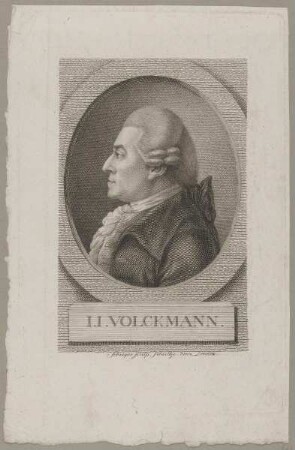 Bildnis des I. I. Volckmann