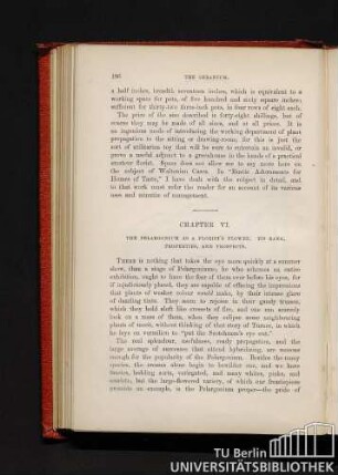 Chapter VI. The Pelargonium as a florist´s flower Its rank, properties, and prospects.