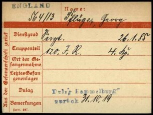 Pflüger, Georg - Pfost, Karl