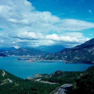 Nordwestgriechenland. Kremasta-Stausee am Panetolikon
