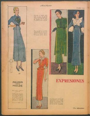 Expresiones de la moda [Dibujos]
