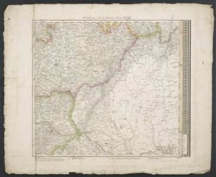 Karte von Deutschland, dem Königr. der Niederlande und der Schweiz : [Wien, Olmütz]