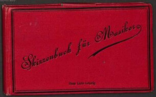 Skizzenbuch 5 - BSB Mus.ms. 16530-5