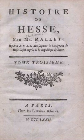 3: Histoire de Hesse