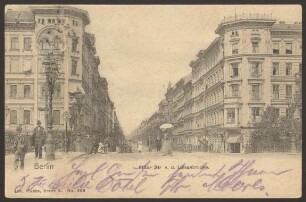 Ansichtskarte „Ritter Straße, Luisenbrücke“