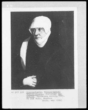 Bildnis der Magdalena Wittig