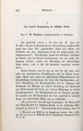 366-388 Zur inneren Begründung der läßlichen Sünde