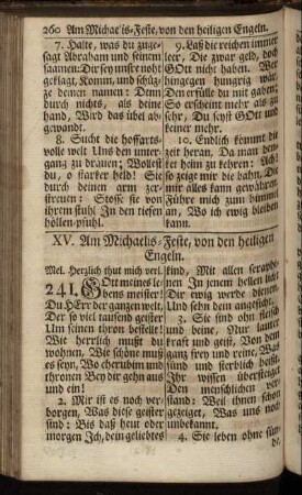 XV. Am Michaelis-Feste, von den heiligen Engeln.