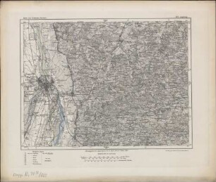 Karte des Deutschen Reiches 1:100 000 : [Bayern], 623. Augsburg