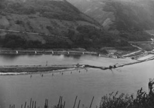 Bau Hafenbecken Traben/Mosel
